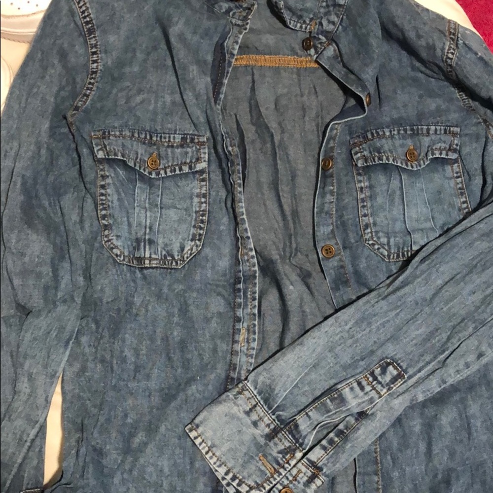 Denim t shirt
